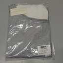 LilyCoco Womens Off The Shoulder Tops Asymmetrical T Shirts Grey X-Large