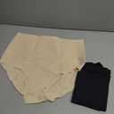 FINETOO Tummy Control Underwear Shapewear for Women Seamless High Waisted Panties Moderate Control Briefs S-3XL