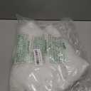 3pcs White Pearl Table Runner 120 Inch Long Boho Rustic Tulle Lace Table Runner for Baby Bridal Shower Wedding Arch for Spring Summer Pearl Table Cloth Decor