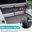 Front Truck Bed Molle Panel Rack System Compatible with 2023-2025 Chevy Colorado/GMC Canyon Accessories Cargo Storage Organizer Tools Rack Fit for 23-25 Chevrolet Colorado Accessories