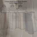 PUREPLUS 20-Inch 3-Stage Whole House Water Filter, Home Filtration System | Pleated Pre-Filter, Activated Carbon & Iron-Manganese Reducing | Built-in Pressure Gauges, with Steel Stand Frame