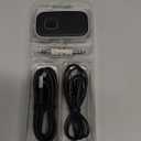 COMSOON Bluetooth Receiver for Car, Noise Cancelling 3.5mm AUX Bluetooth Car Adapter, Wireless Audio Receiver for Home Stereo/Wired Headphones, Hands-Free Call, 16H Battery Life - Black+Silver