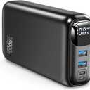 Portable Charger 50000mAh Power Bank - 22.5W Fast Charging External Battery Pack, USB-C Portable Phone Charger for iPhone 17/16/15/14/13 Pro Android Samsung, for Travel Camping Essential