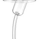 Tumbler Adapter Compatible with Stanley and Flavors Cartridges | Fits 30oz & 20oz Stanley Quencher H2.0 Tumblers | Direct Fit, Food-Grade Leak-Proof Silicone, Replacement Lid (Seafoam)