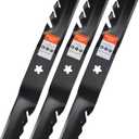 Grasscool Z254F Mulching Blades for Husqvarna 54 inch Mower Z254 MZ54 RZ5424 LGT2654 YTH24V54 54'' Deck Zero Turn Replace 187256 532187256 532187254