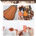 Honoson Fall Thanksgiving Coffee Bulletin Board Decorations Set Coffee Cup Bulletin Board Classroom Decoration Autumn Pumpkin Spice Paper Cutouts for Thanksgiving Fall Party Blackboard Wall Decor