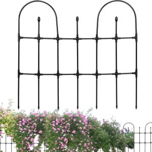Garden Fence No Dig Fence Decorative Fences,35in(L)× 35in(H) PE Coated Steel Fencing,Rustproof Metal Wire Garden Fence Border for Garden & Patio Landscaping 1 Pack Garden Fence No Dig Fence Decorative Fences,35in(L)× 35in(H) PE Coated Steel Fencing,Rustproof Metal Wire Garden Fence Border for Garden & Patio Landscaping 1 Pack