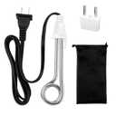 Travel Camping Accessories Tea Immersion Heater - Portable Immersion Water Heater 300W Dual Voltage 120/240V