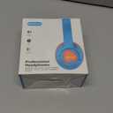 VibeTune Kids Bluetooth Headphones, 60H Playtime, Volume Limited 85/94dB, Bluetooth 5.4, Type-C Fast Charging, Foldable Wireless Headphones for Kids, Toddler Headsets with HD Mic-Blue