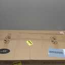 CAIYUN 40“ Small Desk for Bedroom, Computer Desk with 2 Wooden Drawers, Home Office Desk with Storage, Vanity Desk, Kids Study Writing Desk for Small Space, Vintage Table for Bedroom, (Rustic Brown)