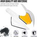 Motorcycle Headlight Holder Cover Front Head Cowl Upper Nose Housing Fairing Cover compatible for YA&MA&HA YZF-R3 YZF R25 YZFR3 YZFR25 2019-2024 (Gloss Black)