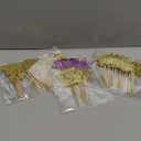 2026 Graduation Theme Cupcake Toppers Glitter Class of 2026 Graduation Cap Diploma Cupcake Picks - Set of 24 (Gold)