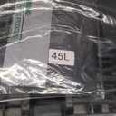 Bike Basket Rear  Folding Large Capacity Bicycle Storage Basket with Waterproof Cover, Collapsible Bike Milk Crate for Shopping, Outings, and Pet Transport, Great for E-Bikes, Black