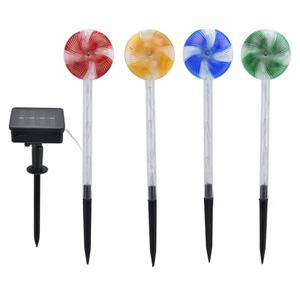 Christmas Pathway Lights, Candy Christmas Pathway Lights, IP44 LED Lighted Pathway Markers for Garden Outdoor, Outdoor Figurine Lights