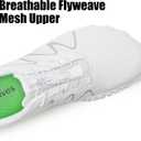 WateLves Barefoot Water Shoes Women Men Breathable Wide Width Toe Box Beach Walking Shoes Comfortable Slip On Minimalist Sneakers for Travel Hiking (White)