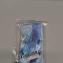 for iPhone 15 Case, Blue Dolphin Pattern Design,Glitter Sparkling Laser Case,2-in-1 with Beaded Wrist Strap,Soft TPU Frame, Shockproof and Anti-Shock, Suitable for Women & Girls