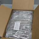 Probrico (50 Pack 3" Hole Center Euro T Bar Kitchen Cabinet Pulls Stainless Steel Satin Nickel Furniture Dresser Drawer Handles, 5 Inch Total Length