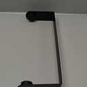 ZUNTO Black Paper Towel Holder Under Cabinet, Stainless Steel Kitchen Towel Holder Stick on Wall Vertical or Horizontal, Frees up Counter Space