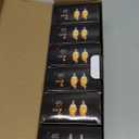 E12 Flame Bulbs 12 Pack, 3 Mode LED Candelabra Flame Light Bulb 2.0 Watt Warm White Chandelier Flame Bulbs,1800k Candle Light Bulbs, Flame Tip for Christmas Party Decorations