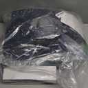 Eydna Electric Heated Blanket Throw Size 50"60" with 9 Heating Levels 1-10 Hs auto Off, Heating Throw Double Sided Sherpa, Energy Efficient, Machine Washable, for Sofa & Office, Dark Blue