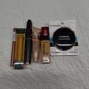 1. Maybelline  Lipstick. 2.e.l.f. 3.Heated Eyelash Curlers. 4.CoverGirl TruBlend Skin Enhancer. 5.L'Oreal Paris Makeup. 6.COVERGIRL Smoothers Pressed Powder.