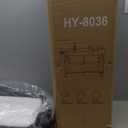 Baby Bassinet 5 in 1 Pack and Play,Baby Crib Adjustable Beside Sleeper One-Second &One-Hand Setup,Portable Playard Foldable Playpen for Newborn,Babies and Toddlers with Changing Table,Mattress (Black)