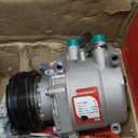 A-Premium Air Conditioner AC Compressor with Clutch Compatible with Hyundai Sonata 2.0L 2.4L 2011-2014, Kia Optima 2.0L 2.4L 2011, GAS