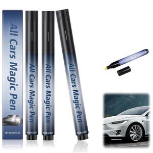 All Cars Magic Pen for Car Scratches, Magic Car Scratch Removal Pen, Easy to Use for Quick Scratch Removal, Fits Various Car Paint Colors (3Pcs)