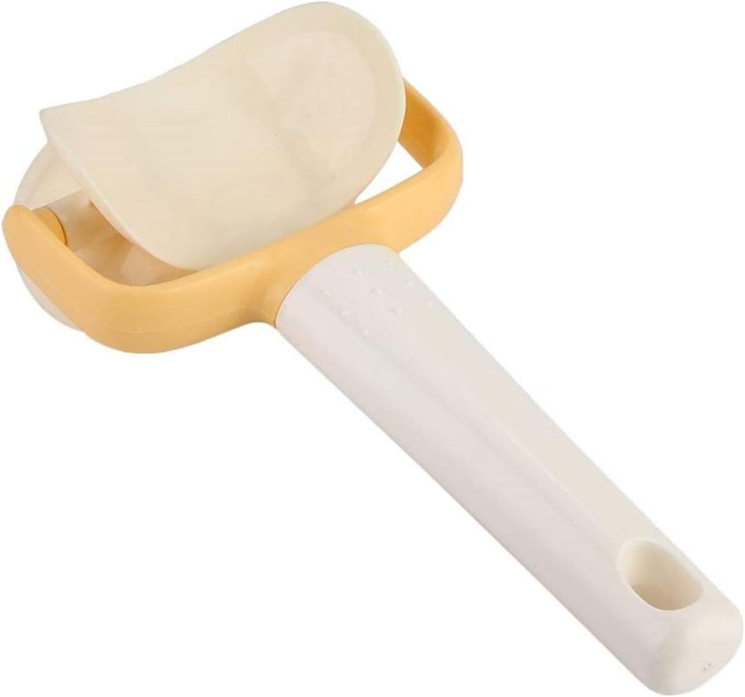 TOPINCN Rolling Cookies Cutter Biscuit Maker Dough Rolling Cutter for Cookie Dumpling Cake DIY Decorating Tools (round)