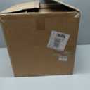 Ceramic Pots for Plants - 12 Inch Large Planter with Drainage Hole and Saucer, Ceramic Flower Pots for Indoor Outdoor, Boho Round Planter, Patio Decor, Gifts for Plant Lover, Black