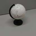 TOYANDONA Blank World Globe with Stand - Dry Erase DIY Map Round Earth Globe for Geographical Teacher Students - Desktop Decor