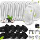 Cat Water Fountain Filters, 20Pack Cat Fountain Replacement Filters for Stainless Steel 108oz/3.2L& 67oz/2L adjustable Water Flow Pet Water Fountain,Dog Water Fountain Filters10 Filters& 10 Sponges)
