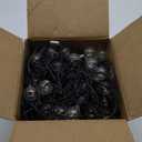 Brightown 108FT Solar String Lights Outdoor with Remote and 52 LED Shatterproof Bulbs, Dimmable & Timable, 3 Light Modes, Solar Patio String Lights Outdoor for Cafe, Garden, Deck, Outside Wedding
