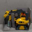 CAT Construction Toys, Roaring Rex-Cavator Toy Excavator, Light & Sound, Battery Operated, Ages 3+