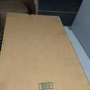 2 Pack Trifold Poster Board 36" x 24", White Corrugated Project Boards for Science Fairs, School Projects, Event Displays