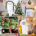 Metal Arch Backdrop Stand Set of 3(6 ft, 5 ft, 4 ft) Party Arch Stands for Valentines Day, Wedding, Birthday, Baby Shower, Bridal Shower,Balloon Arched Frame for Garden Decor, Gold Floral Arches