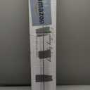 Ralbay 40" LED Black Vanity Light 40W Frosted Aluminum Modern LED Black Bathroom Vanity Light Fixtures Over Long Mirror LED Modern Bath Lighting 6000K White Light