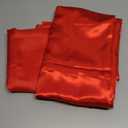 10 x 7 Feet Red Backdrop Curtain for Partie, Background Curtains for Photoshoot, Birthday, Wedding, Halloween, Thanksgiving, Christmas, New Year Party Decorations 5Ft x 7Ft, 2 Panels