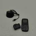 C1+4G Black - Large Buttons Cell Phone for SeniorsDumb Phone with SOS ButtonCharging Station1800mAhTalking ClockSpeed DialHands-freeLarge FontUnlocked PhoneKeypad MobileLoud Speaker