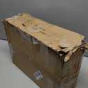 GILLAS 5 Tier Corner Shelf Stand, Freestanding Corner Shelf Unit Bookshelf, Corner Table with Shelf, Tall Storage Organizer Rack for Living Room, Bedroom, Office. Small Space, Metal, Country Rustic (Square-shaped)