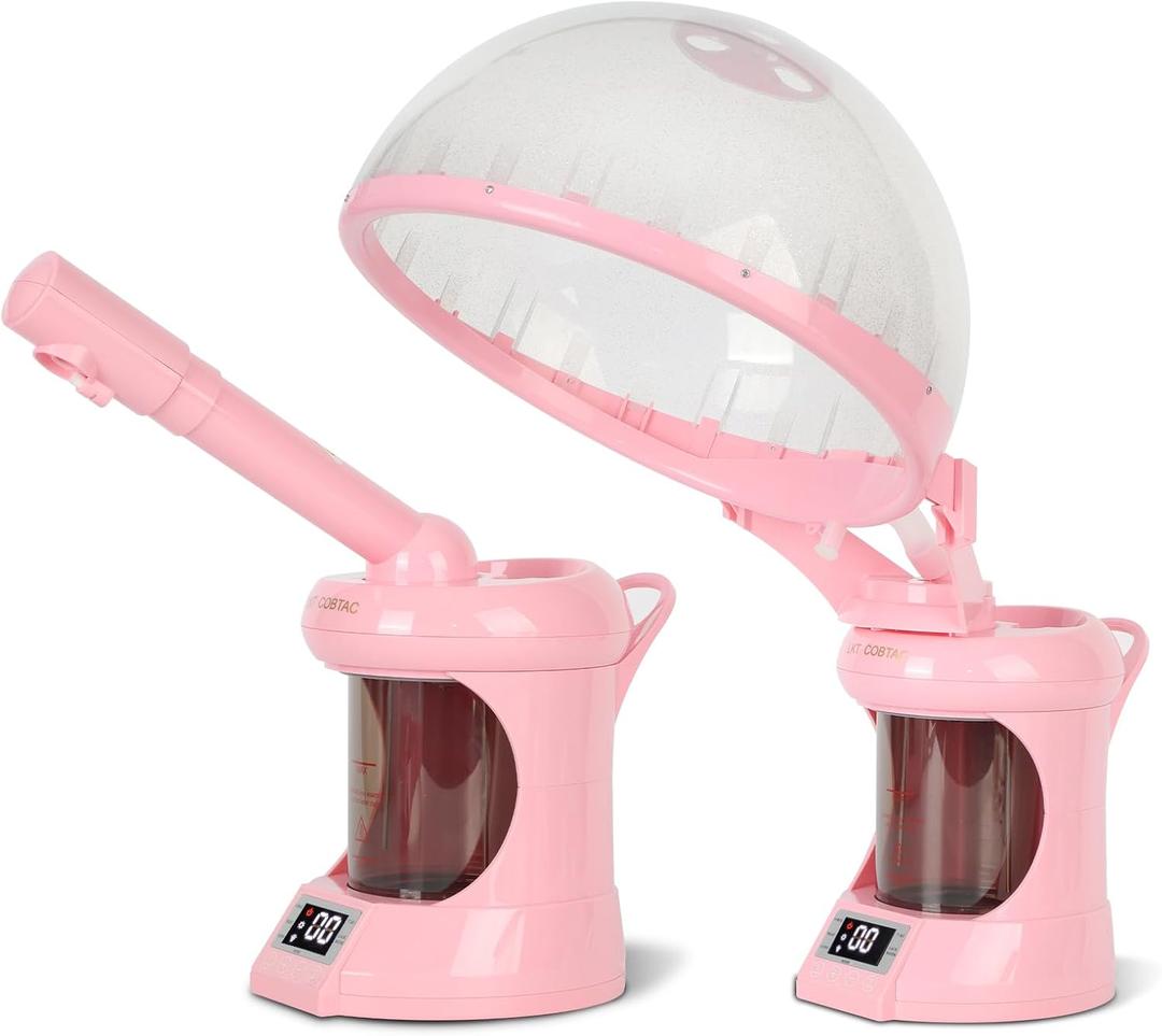 Hair Steamer 2 in 1 Hair and Facial Steamer,Design for Personal Use at Home or Small Salon Shops