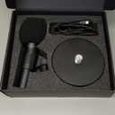 FIFINE USB/XLR Dynamic Microphone for Podcast Recording, Studio Mic Set with Desktop Stand for Vocal, Voice Over, Streaming, Black-AmpliTank TANK2