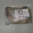 Baruisi Long Straight Brown Wigs for Women Middle Part Natural Looking Synthetic Cosplay Replacement Wig