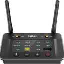 1Mii B03S Bluetooth 5.3 Transmitter Receiver for TV Home Stereo, Wireless Audio Adapters with Audiophile DAC, aptX Adaptive/LL/HD, Dual Link, Optical RCA AUX 3.5mm Inputs/Outputs