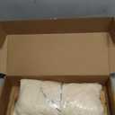 CHEERHOME PETS Cat Window Perch with Washable Bolster, Fluffy Cats Hammock Bed for Window, Adjust Wooden Seat for Kitten Bedside Windowsill, Wooden Cats Furniture(Medium White)