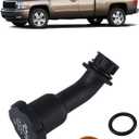 Engine Oil Filler Tube w/Gasket and Oil Filler Cap Compatible with Cadillac Escalade 2007-2008, Chevy Silverado, Suburban, Tahoe, GMC Yukon, Sierra 2005-2008, Replace# 917-420, FC208