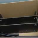 Furinno Turn-N-Tube 3-Tier Multipurposes Display Rack, Open Shelf Rack/Storage with Back & Side Panel, Walnut