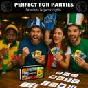 QUOKKA Basketball Fast-Paced Card Game for Kids & Adults  128 Cards & Easy Rules  Quick & Fun Matching Game  2-8 Players  Ages 8+  Perfect for Family Games Night, Travel and Parties