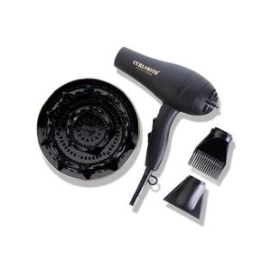 CURLSMITH Defrizzion Hair Dryer, for Curly Hair, with Extra Large 8" Diffuser for Fast Drying, 2 Speeds, 3 Heat Settings, Sustained Cool Setting with Minimal Heat Impact