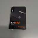 SAMSUNG 870 EVO 4TB 2.5 Inch SATA III Internal SSD (MZ-77E4T0B/AM) , Black